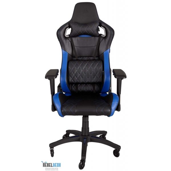 Corsair CF-9010004 T1 Race Gaming Chair - Black &amp; Blue
