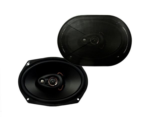 Targa TG-693 550W 3-Way 6x9 Coaxial Speakers