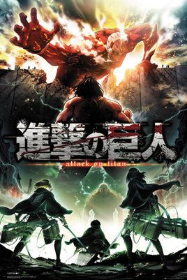 Attack on Titan Key Art Poster