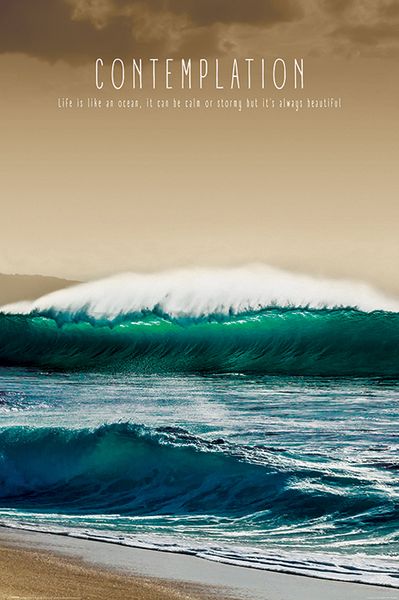Contemplation Poster