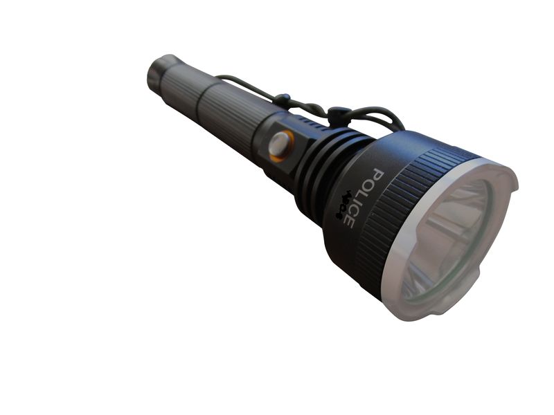 Rechargeable Digital LED Light Flashlight Torch Police