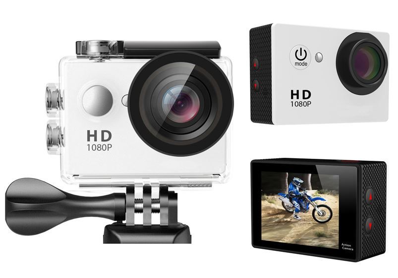 Nevenoe Full HD 1080p Waterproof Sports Action Camera White Buy