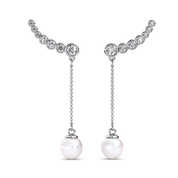 Destiny Catalina Earrings with Swarovski Crystals