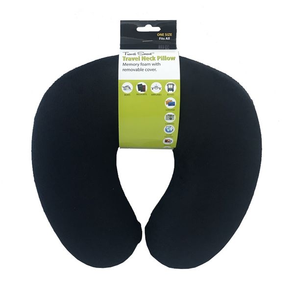 Travel Smart Neck Pillow - Black