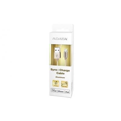Adata Apple Sync and Charge Lightning Cable - Gold