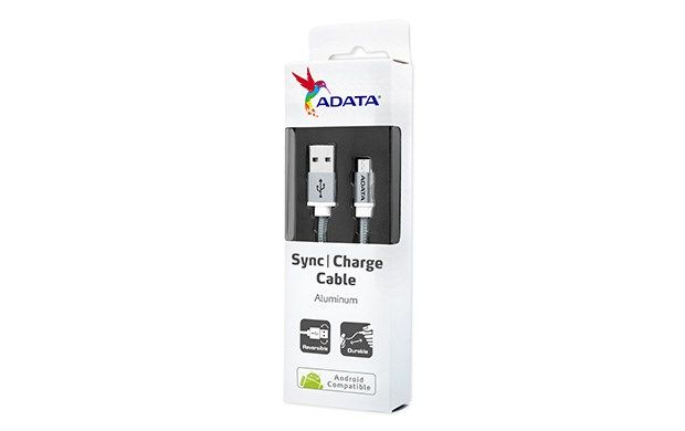 Adata Android Sync and Charge Cable - Silver