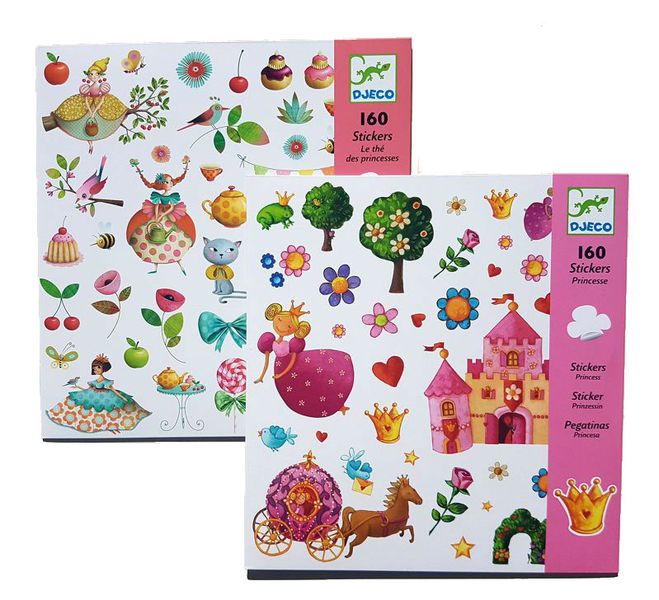 Djeco Princesses Stickers