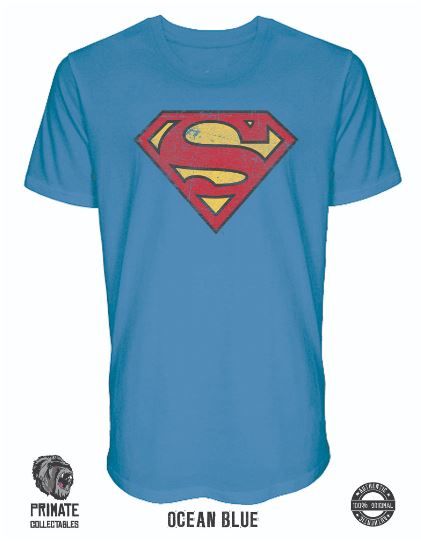 DC Superman Logo Blue T-Shirt
