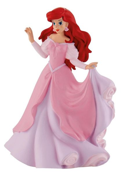 Bullyland The Little Mermaid - Ariel In Pink Dress (9.5cm tall) Figurine