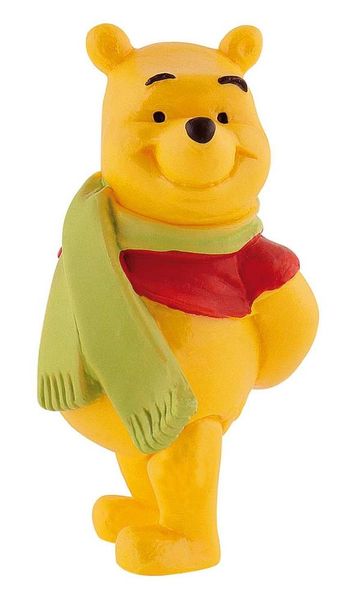 Bullyland Winnie The Pooh With Scarf