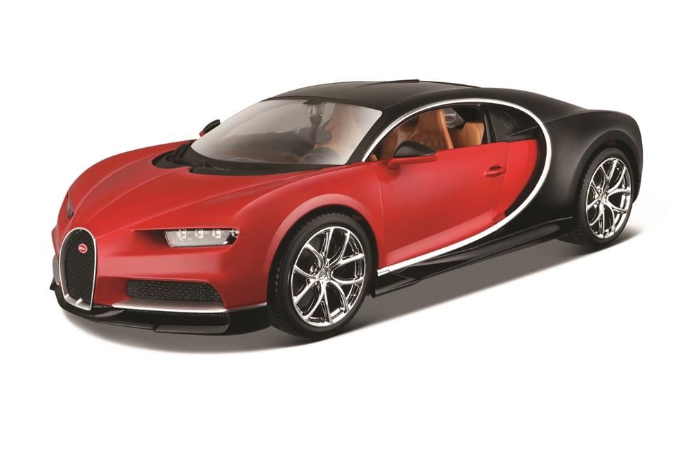 Maisto 1:24 Bugatti Chiron Kit - Red/black | Buy Online in South Africa ...