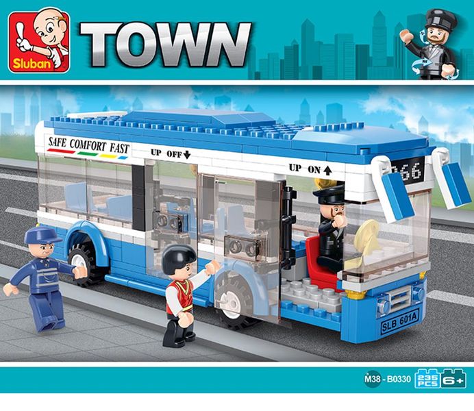 Sluban Single Decker - 235 Pieces