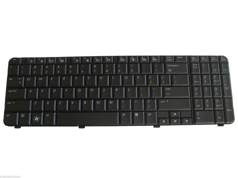 HP Compaq Presario CQ61 Replacement Keyboard - Black