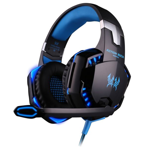 Kotion G2000 Gaming Headset with Mic LED Light