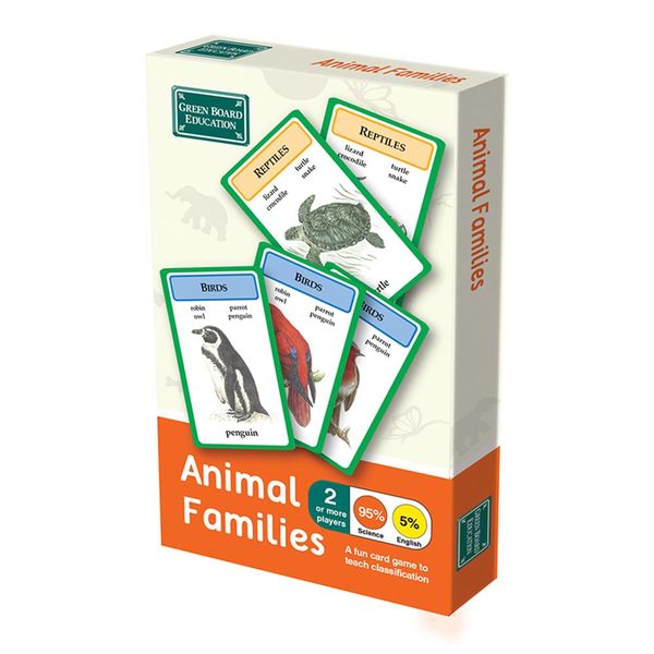 BrainBox Animal Families Cards