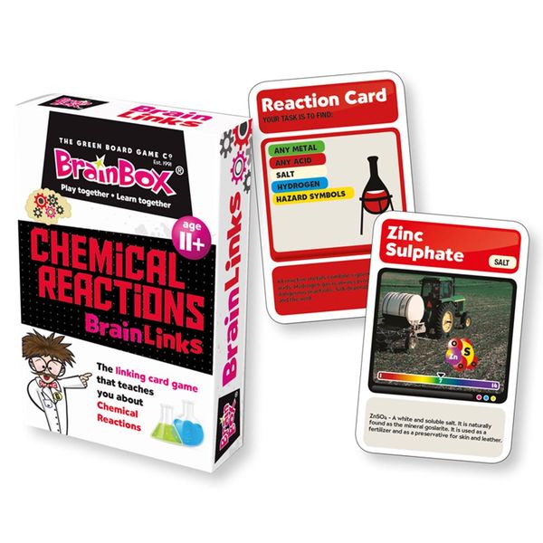 Greenboard Games Brain Links Chemical Reactions