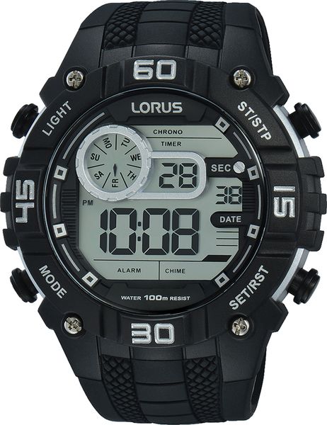 Lorus Mens Digital Sports Watch - R2351LX9