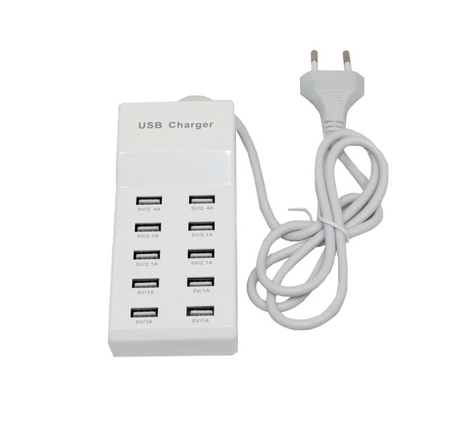 10 Port USB Charger