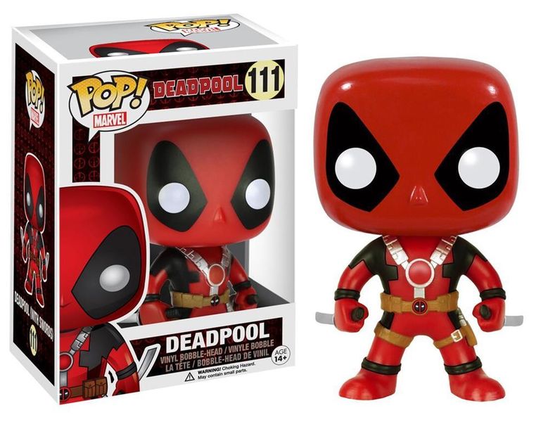 Funko Pop Vinyl Bobble-Head Marvel - Deadpool Two Swords