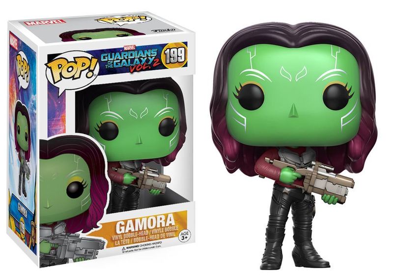 Funko Pop Vinyl Bobble-Head Marvel Guardians Of The Galaxy 2 - Gamora