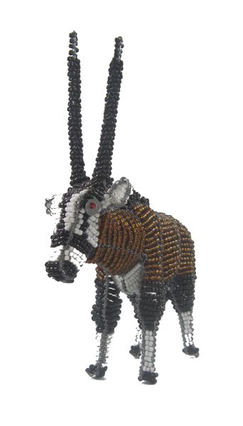 Hand Crafted Beaded Eland