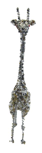 Hand Crafted Beaded Giraffe