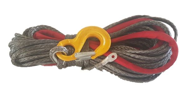Tauro Plasma Winch Rope with Hook 10mm x 30m &amp; Ferrul