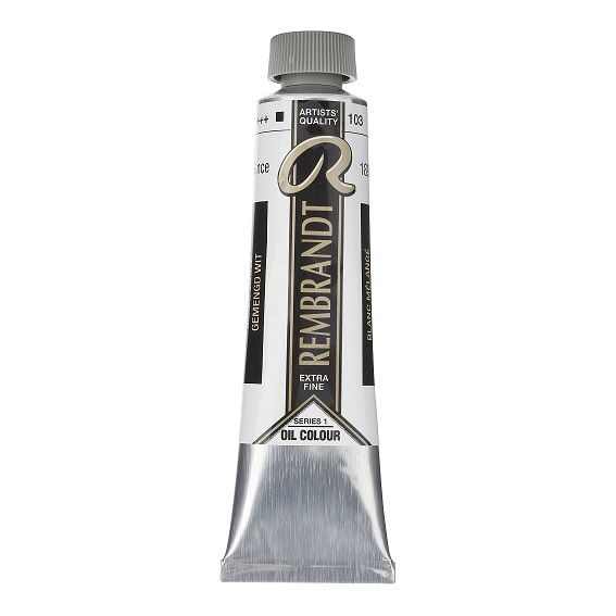Rembrandt Oil 40ml - Mixed White