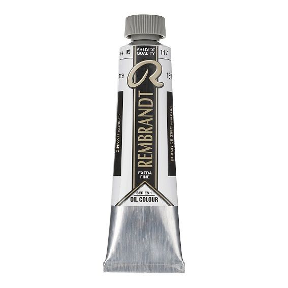 Rembrandt Oil 40ml - Zinc White (Linseed)