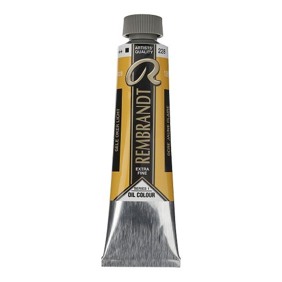Rembrandt Oil 40ml - Yellow Ochre Light