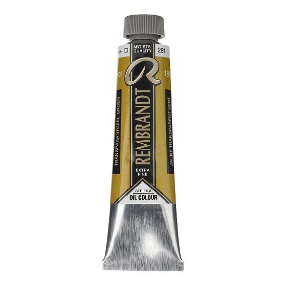 Rembrandt Oil 40ml - Transparent Yellow Grn