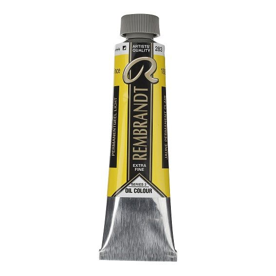 Rembrandt Oil 40ml - Permanent Yellow Light