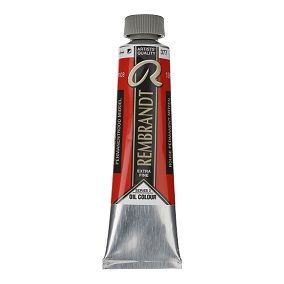 Rembrandt Oil 40ml - Permanent Red Medium