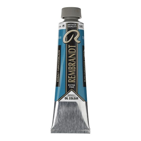 Rembrandt Oil 40ml - Cobalt Turquoise Blue