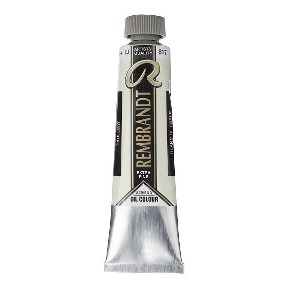 Rembrandt Oil 40ml - Pearl White