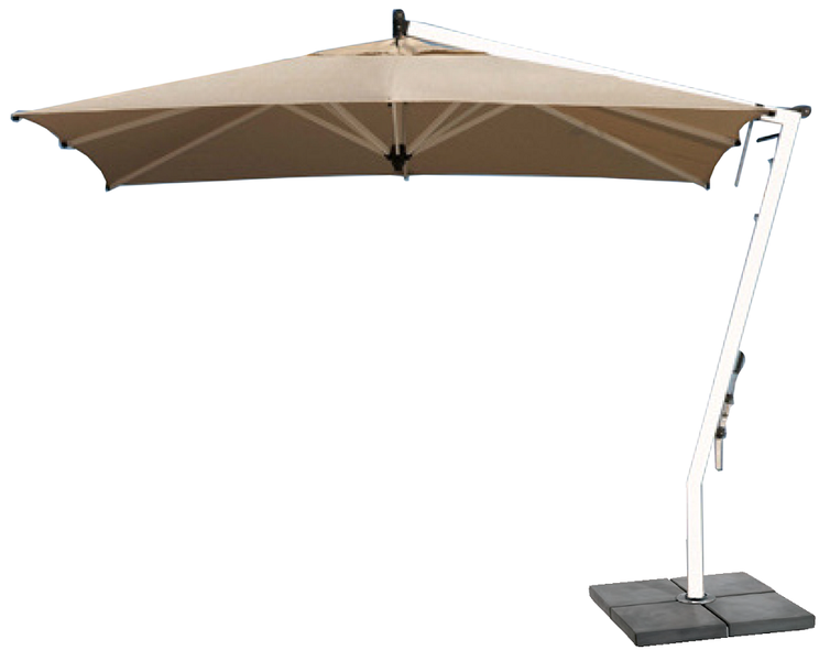Woodline - Square 3m Aluminium Cantilever - Beige