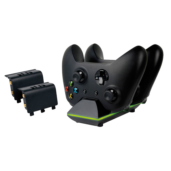 Sparkfox Xbox One Dual Charge Dock 2x Rechargeable Batteries