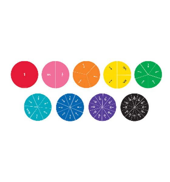 Learning Resources Double-Sided Magnetic Fraction Circles