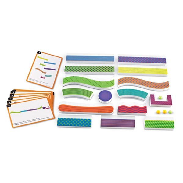 Learning Resources Tumble Trax Magnetic Marble Run