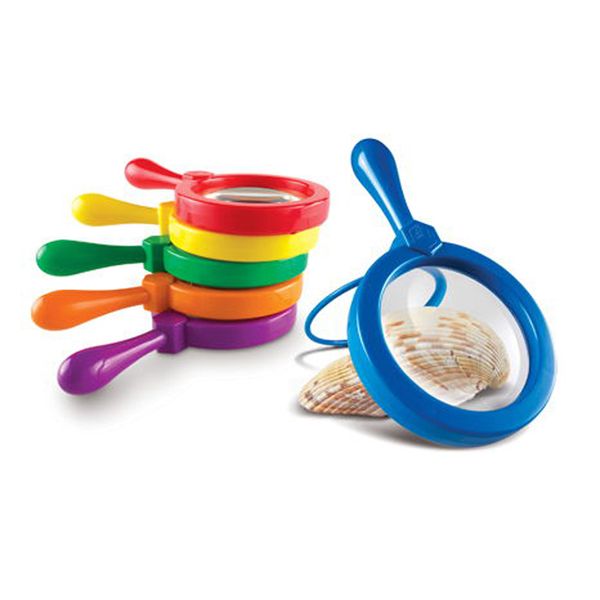 Learning Resources Primary Science Jumbo Magnifiers with Stand