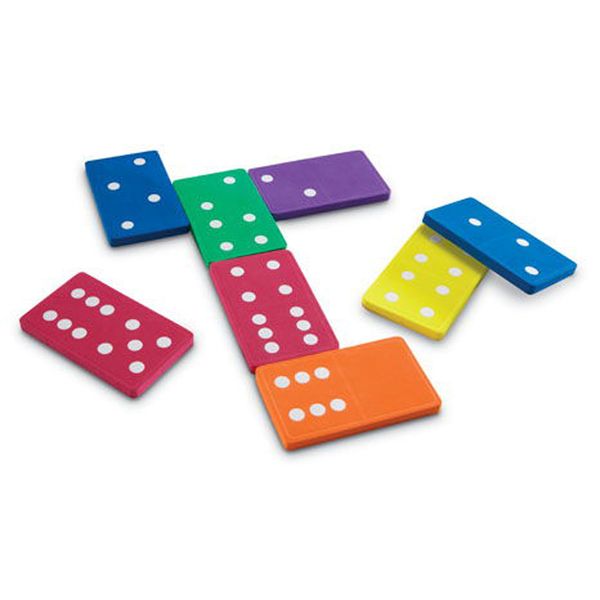 Learning Resources Jumbo Foam Dominoes