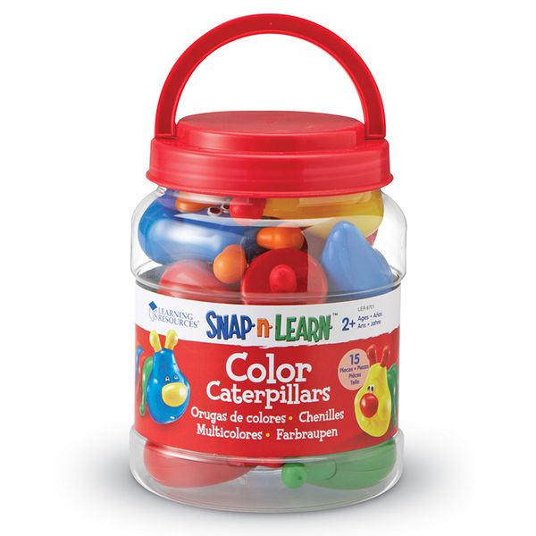 Learning Resources Snap-n-Learn - Colour Caterpillars