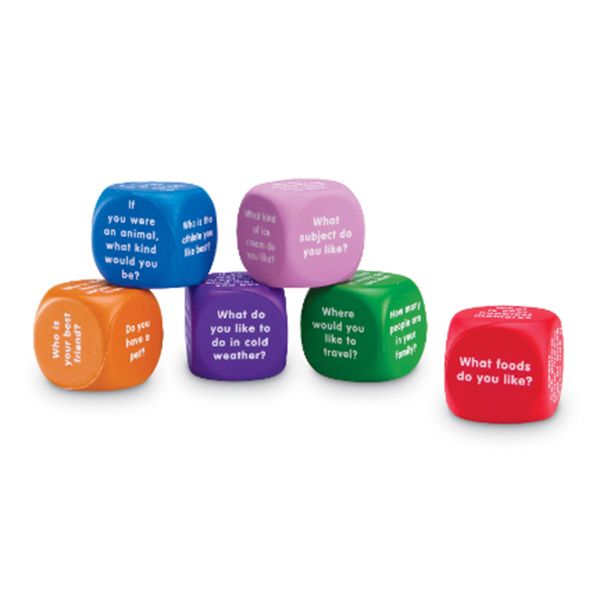Learning Resources Conversation Cubes