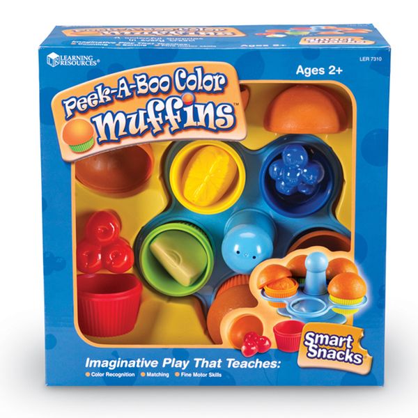 Learning Resources Smart Snacks - Peek-a-Boo Colour Muffins