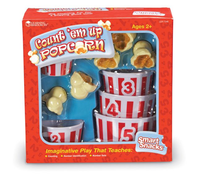 Learning Resources Smart Snacks - Count 'Em Up Popcorn