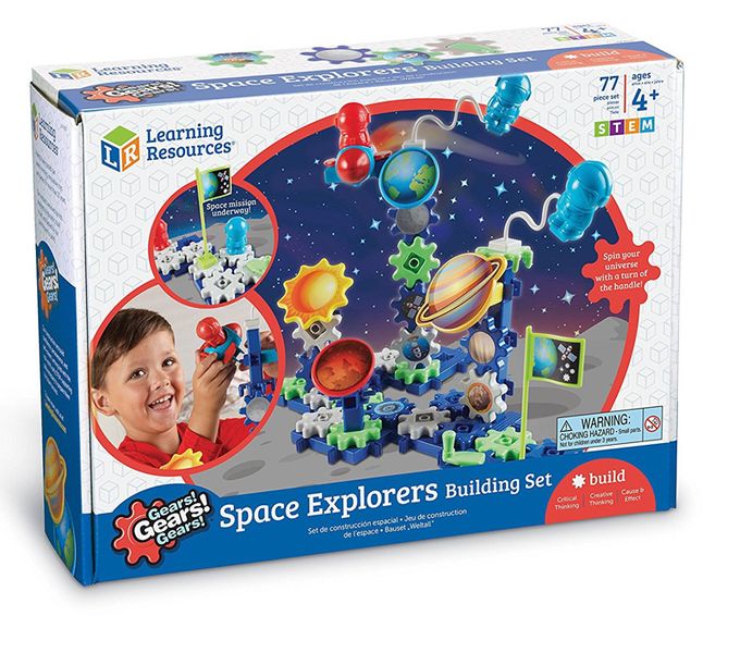 Learning Resources Gears Gears Gears - Space Explorers Building Set