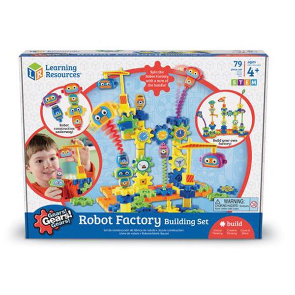 Learning Resources Gears Gears Gears - Robot Factory Building Set