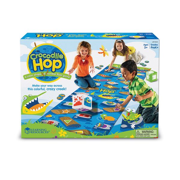 Learning Resources Crocodile Hop - A Floor Mat Game