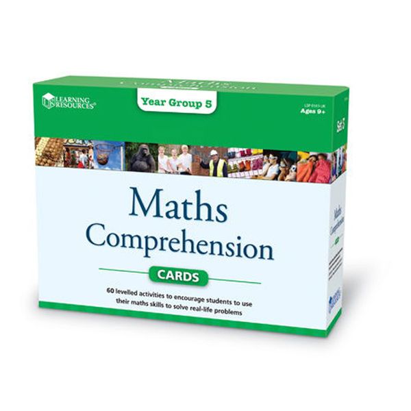 Learning Resources Maths Comprehension Cards - Year Group Five