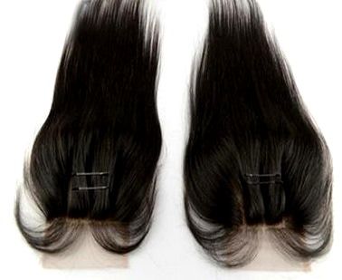 Peruvian 10" Virgin Hair Straight Closure 1B - (1 Piece)